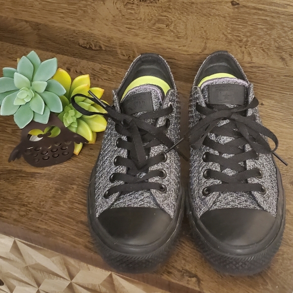 Converse Shoes - Converse | Black and Gray Low Tops